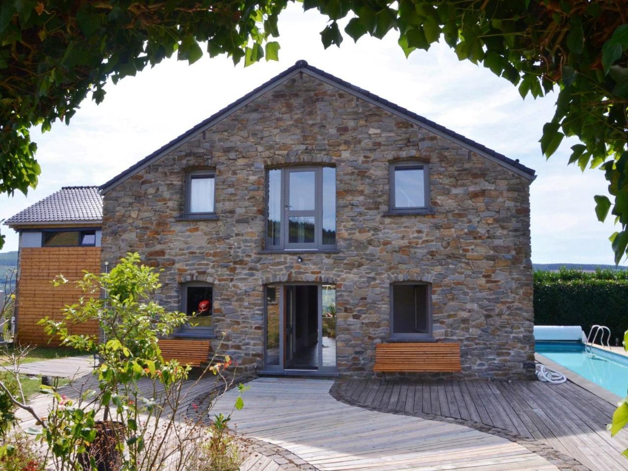 Gorgeous Holiday Home In Stoumont With Garden Bagian luar foto